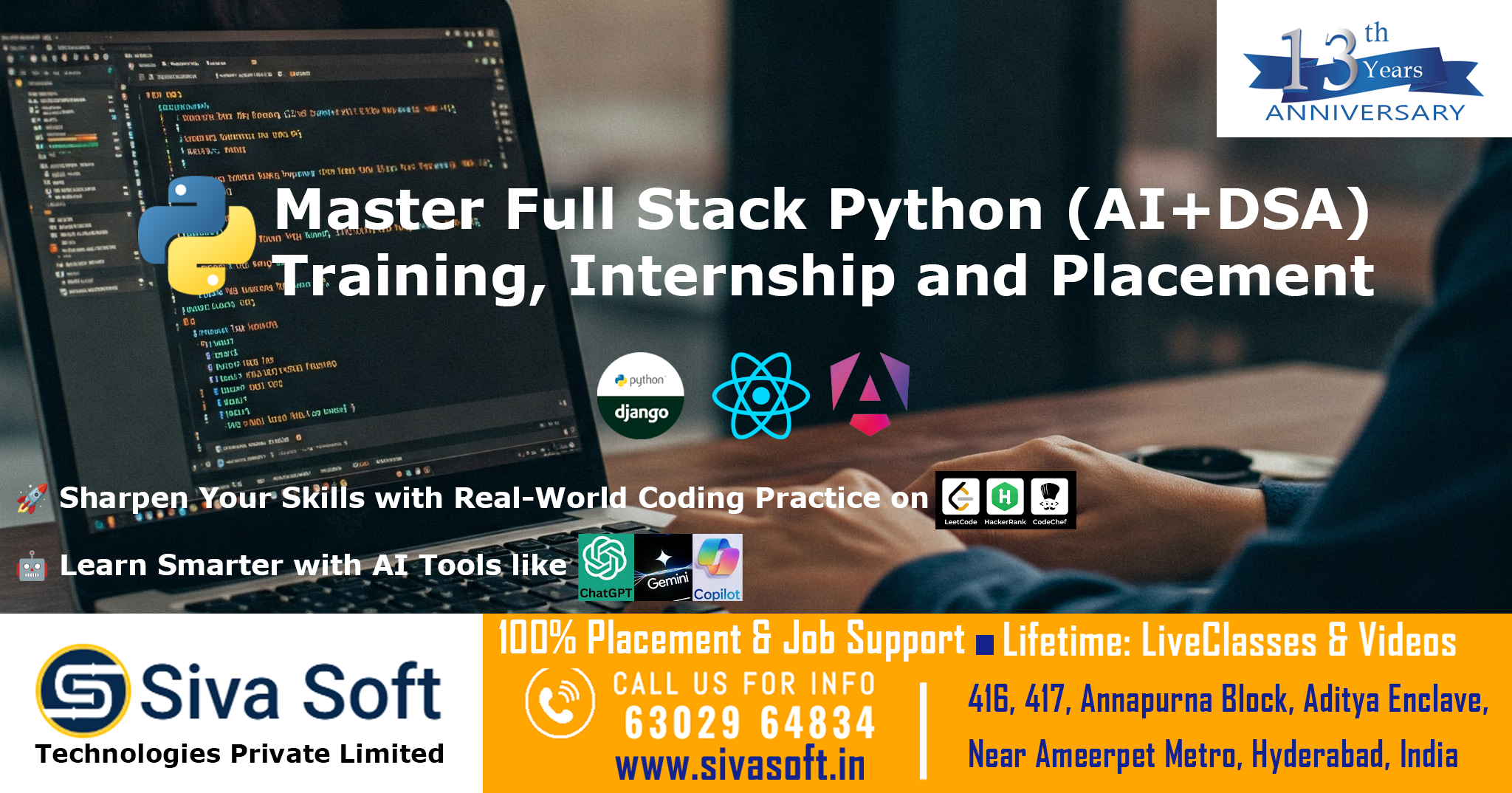Online Full-Stack Python Training Course in Ameerpet Hyderabad India