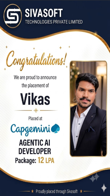 Arun Kumar Placed at Fractal
